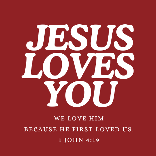 Jesus Loves You