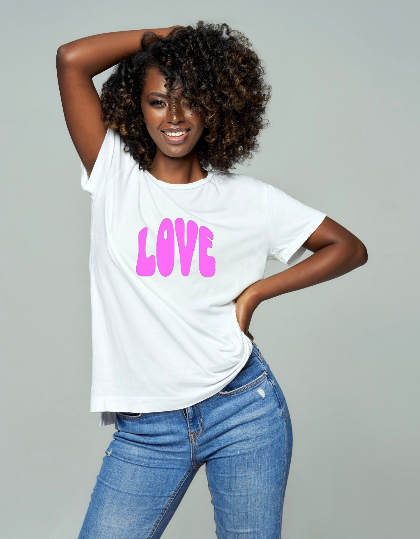Pink LOVE T-Shirt
